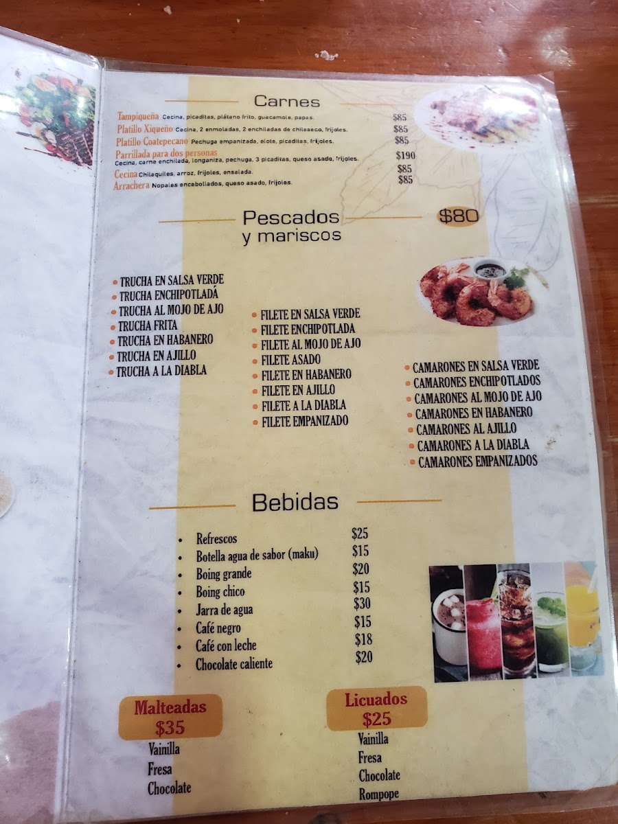 Restaurante El Deleite Menu - Image 1