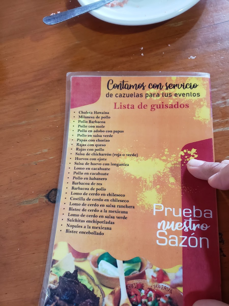 Restaurante El Deleite Menu - Image 2
