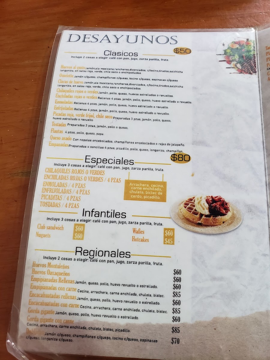 Restaurante El Deleite Menu - Image 3