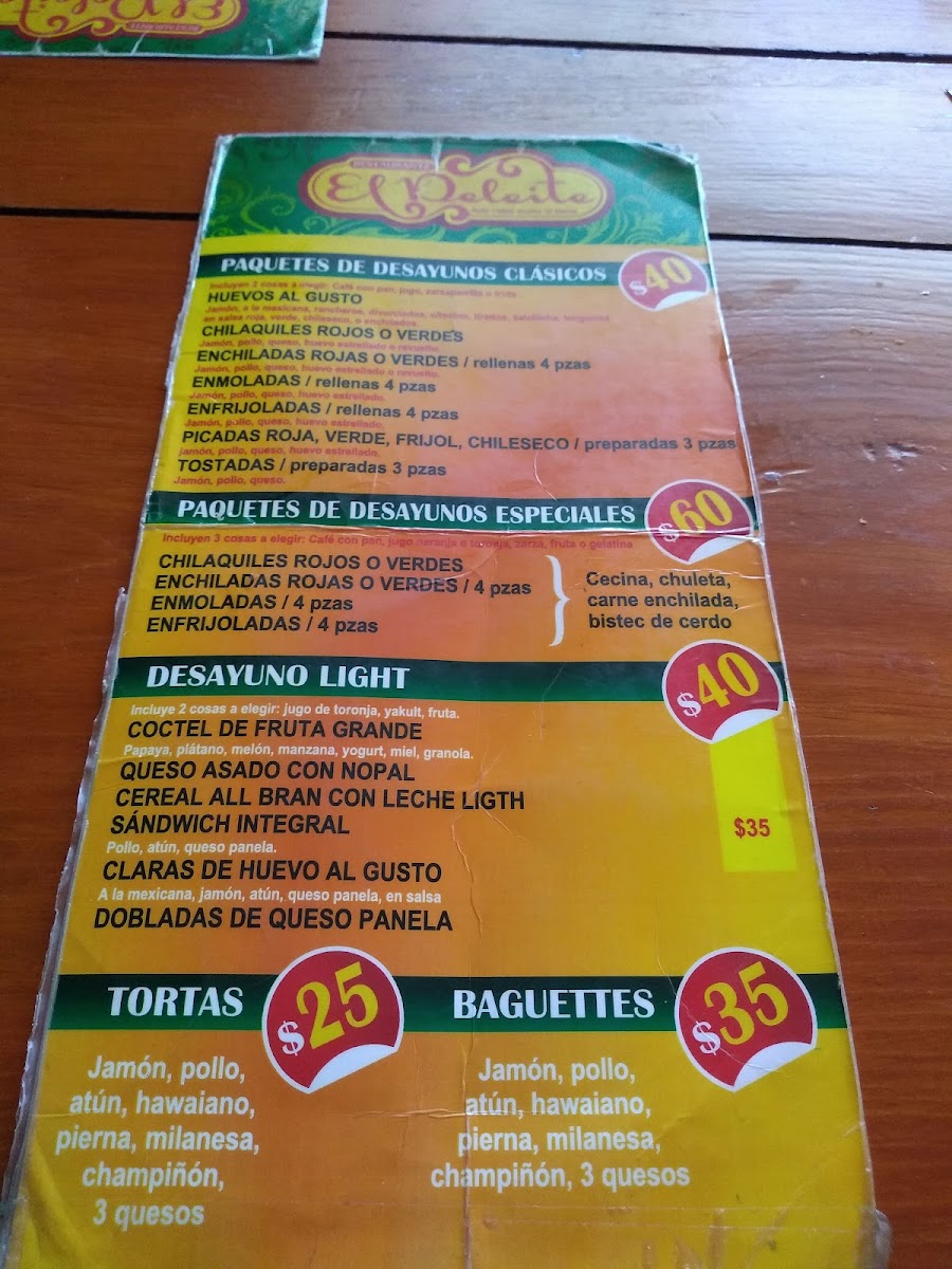 Restaurante El Deleite Menu - Image 5