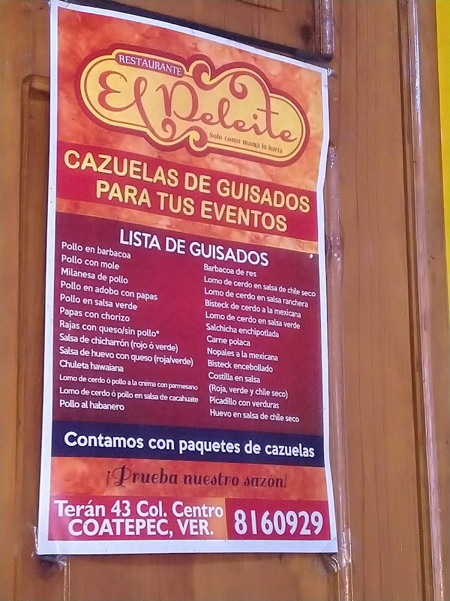 Restaurante El Deleite Menu - Image 6